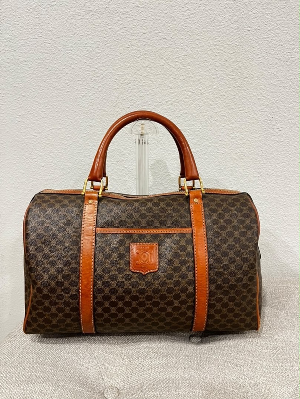 Celine Vintage macadam Boston bag